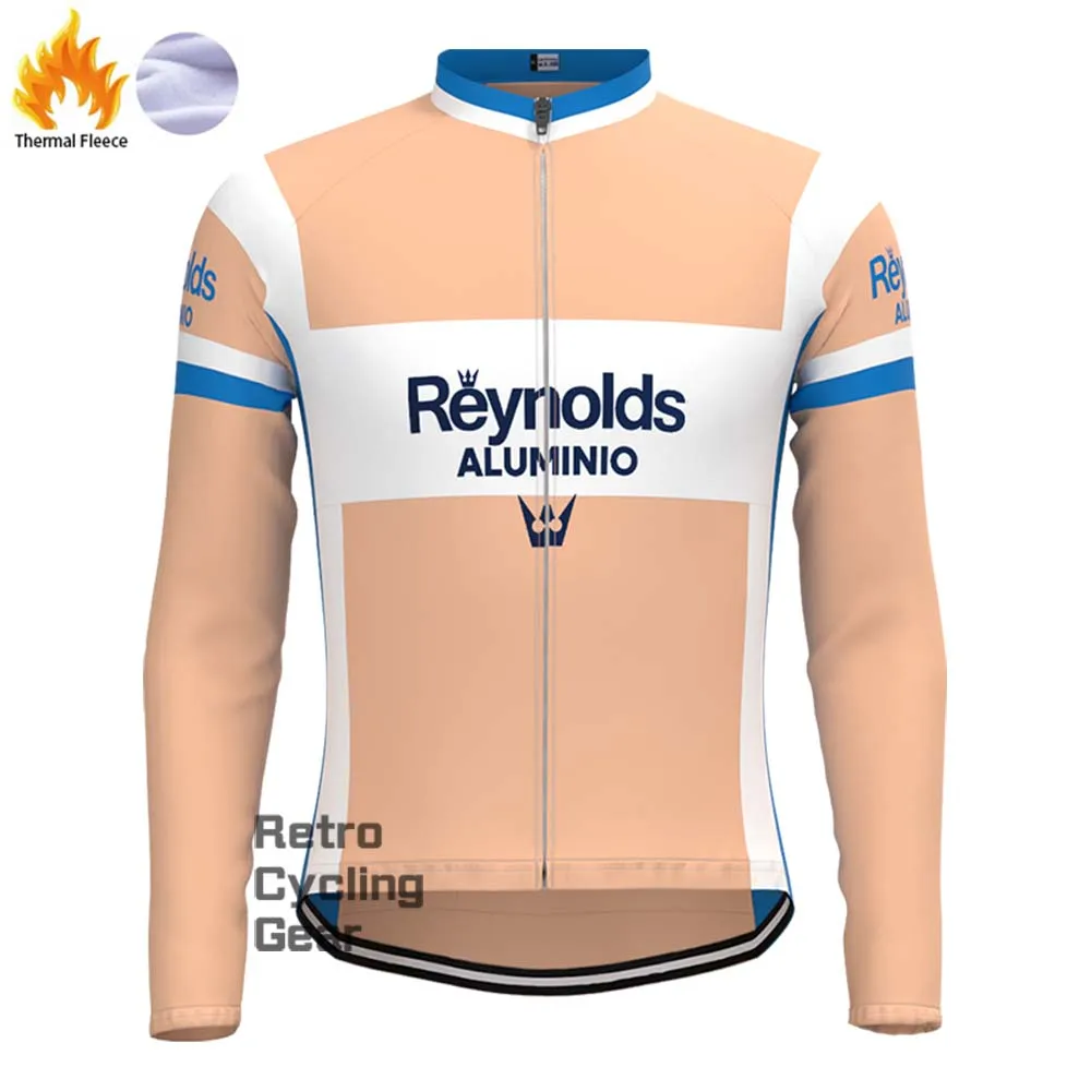 1980s Reynolds Fleece Retro Long Cycling Kits