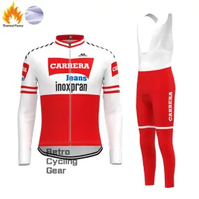 1984 CARRERA Fleece Retro Long Cycling Kits