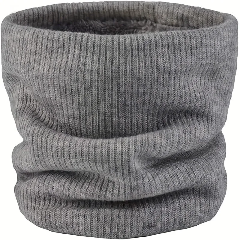 1pc Winter Neck Warmer For Men Snowboard, Neck Gaiter Face Scarf For Women, Gaiter Mask Fleece Scarf For Men