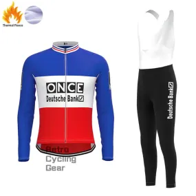 90s ONCE Fleece Retro Long Cycling Kits