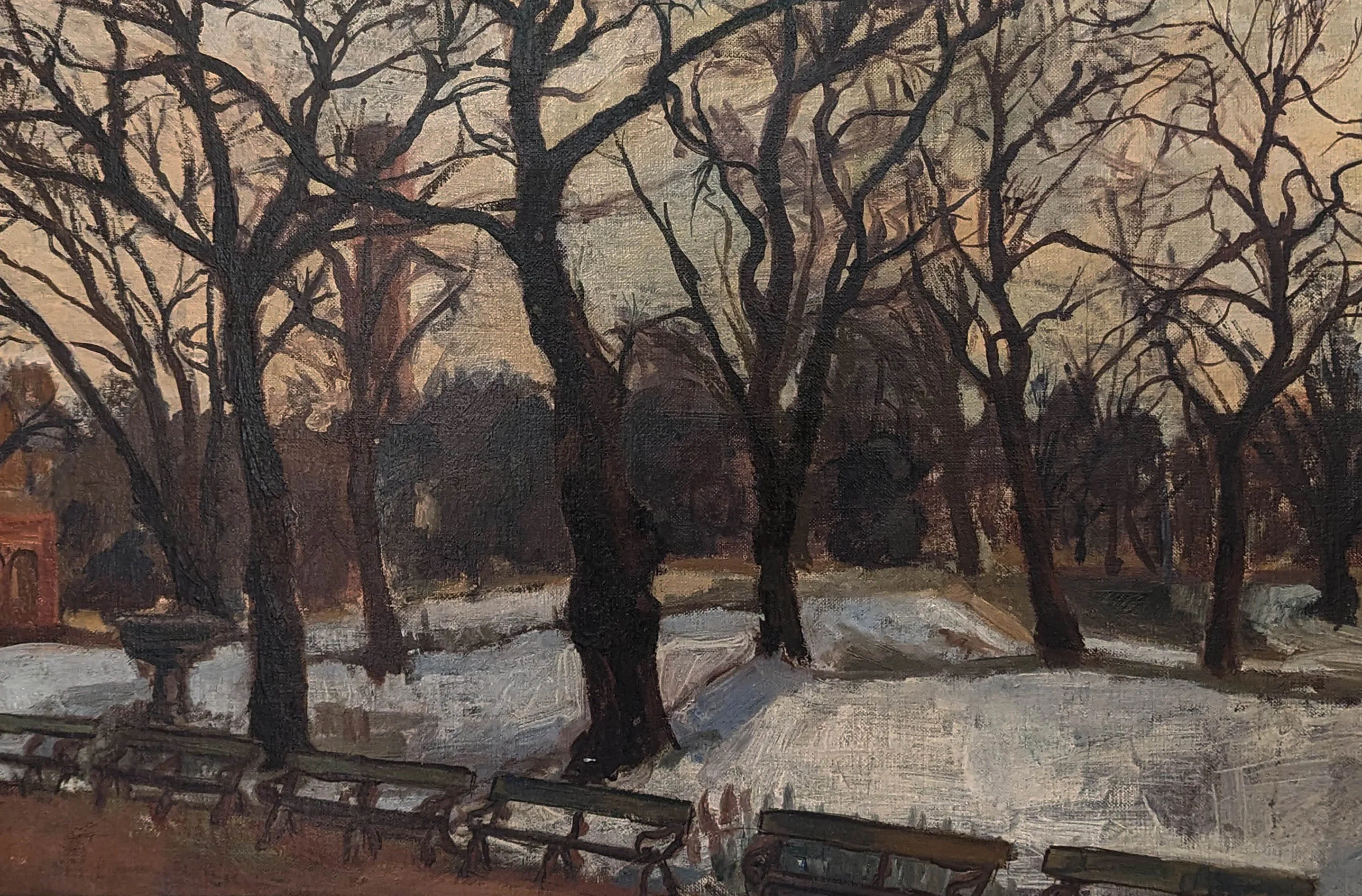 A Park in Winter