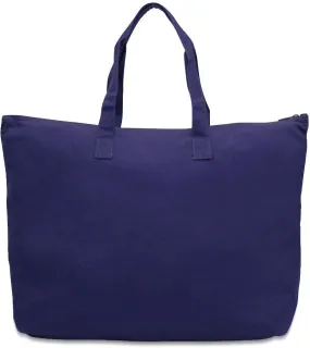 amanda cotton canvas tote - navy Case of 48