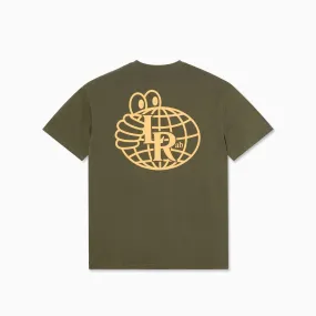 Atlas Monogram SS Tee (Tactile Green)