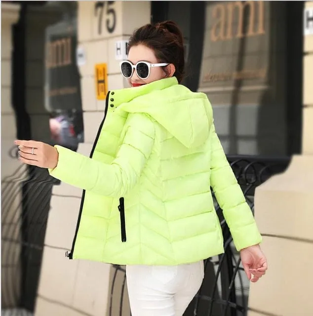 Autumn Winter Jacket Women For Coat  Female Slim New Winter Warm Coat