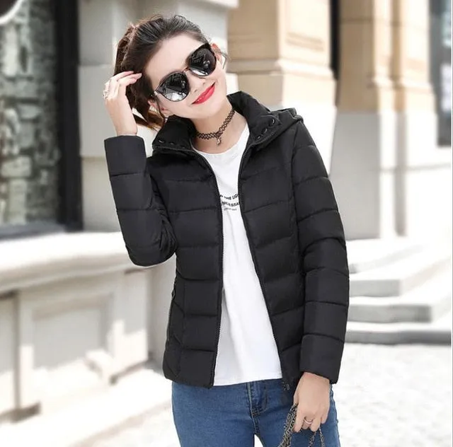 Autumn Winter Jacket Women For Coat  Female Slim New Winter Warm Coat