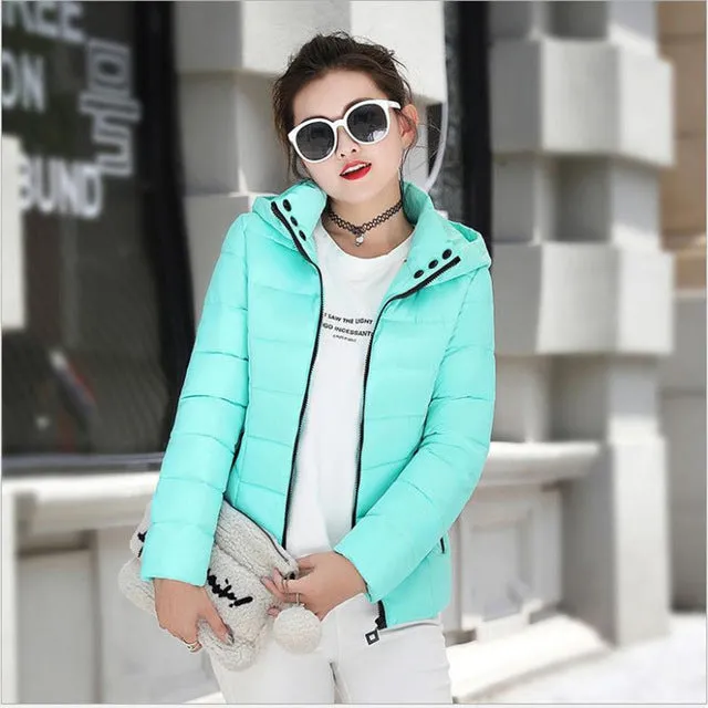 Autumn Winter Jacket Women For Coat  Female Slim New Winter Warm Coat