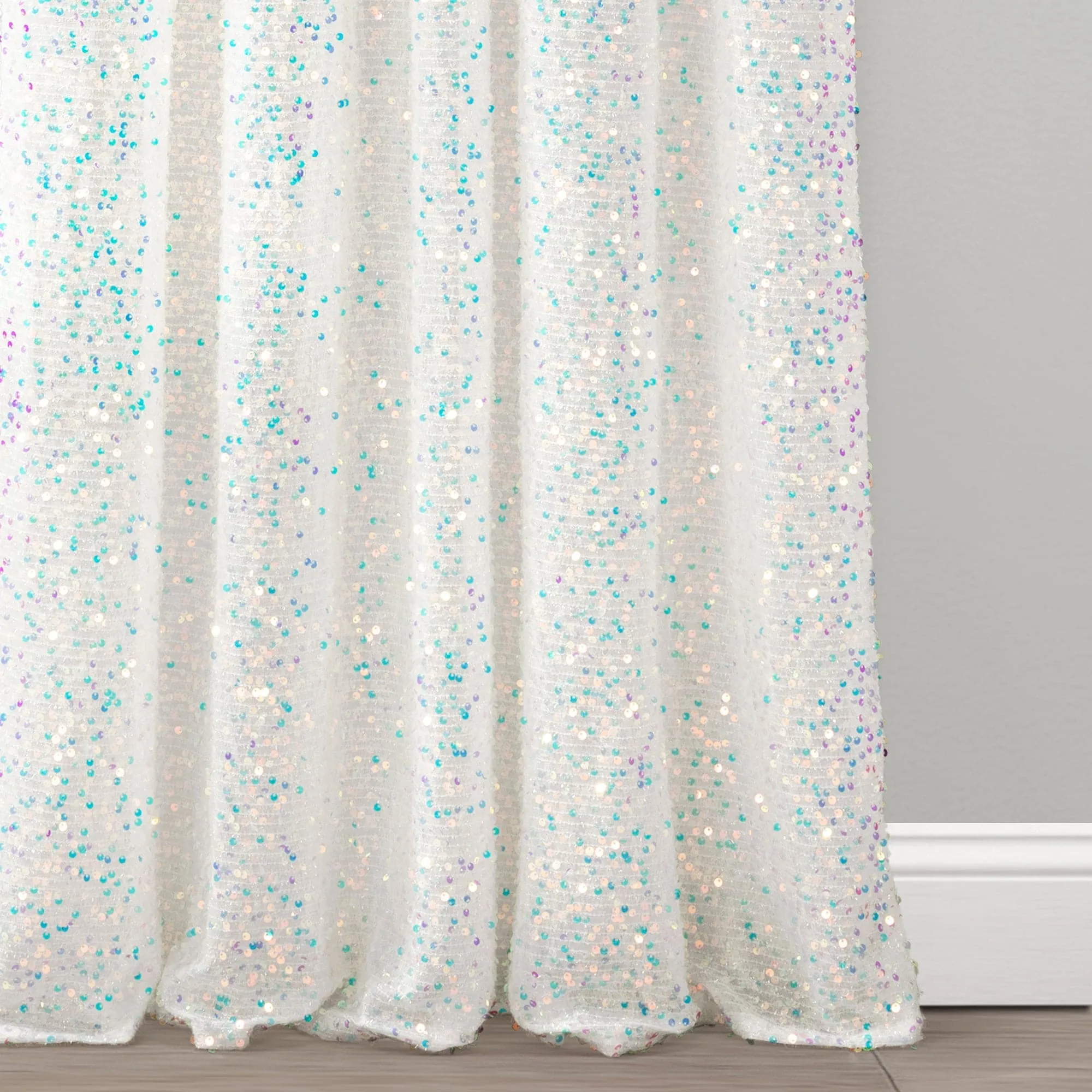 Ballgown Glam Sparkle Sequins Window Curtain Panel