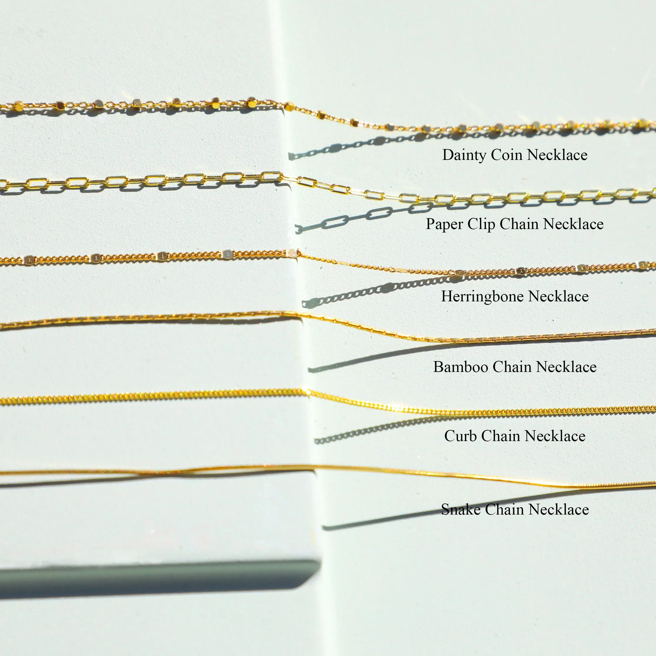 Bamboo Chain Necklace