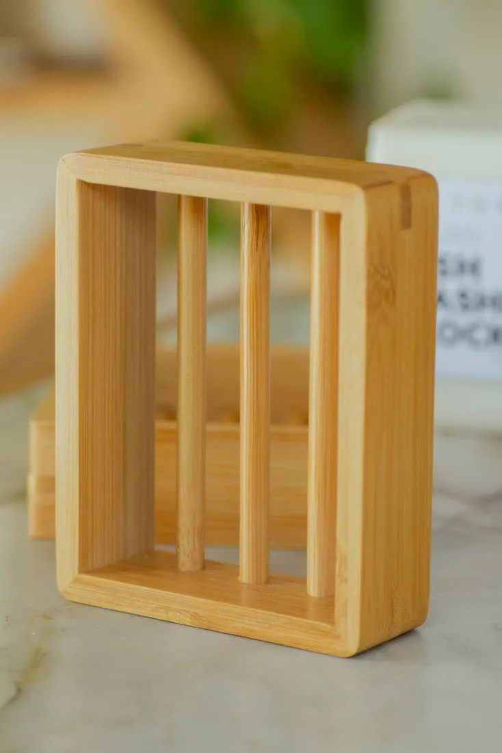 Bamboo Soap Shelf