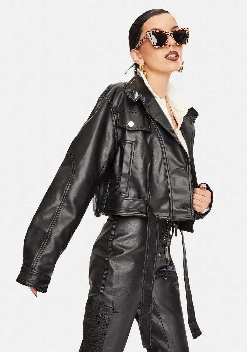 Bella Vegan Leather Jacket