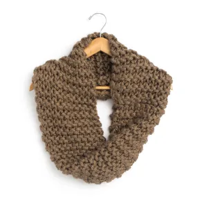 Bernat Knit Simple Garter Cowl