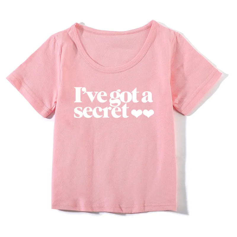 Big Sister Pink T-Shirt - I've got a secret... I am going to be a Big Sister!