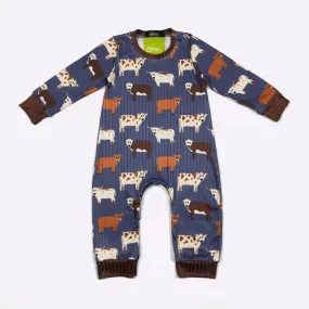 Blue Steer Romper