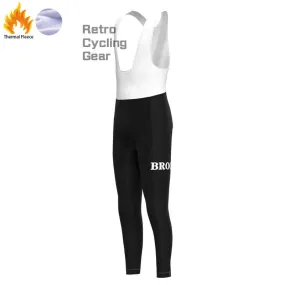 Brooklyn Blue Fleece Retro Cycling Pants