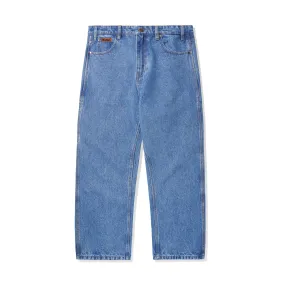 Butter Goods Relaxed Denim Jeans Washed Indigo