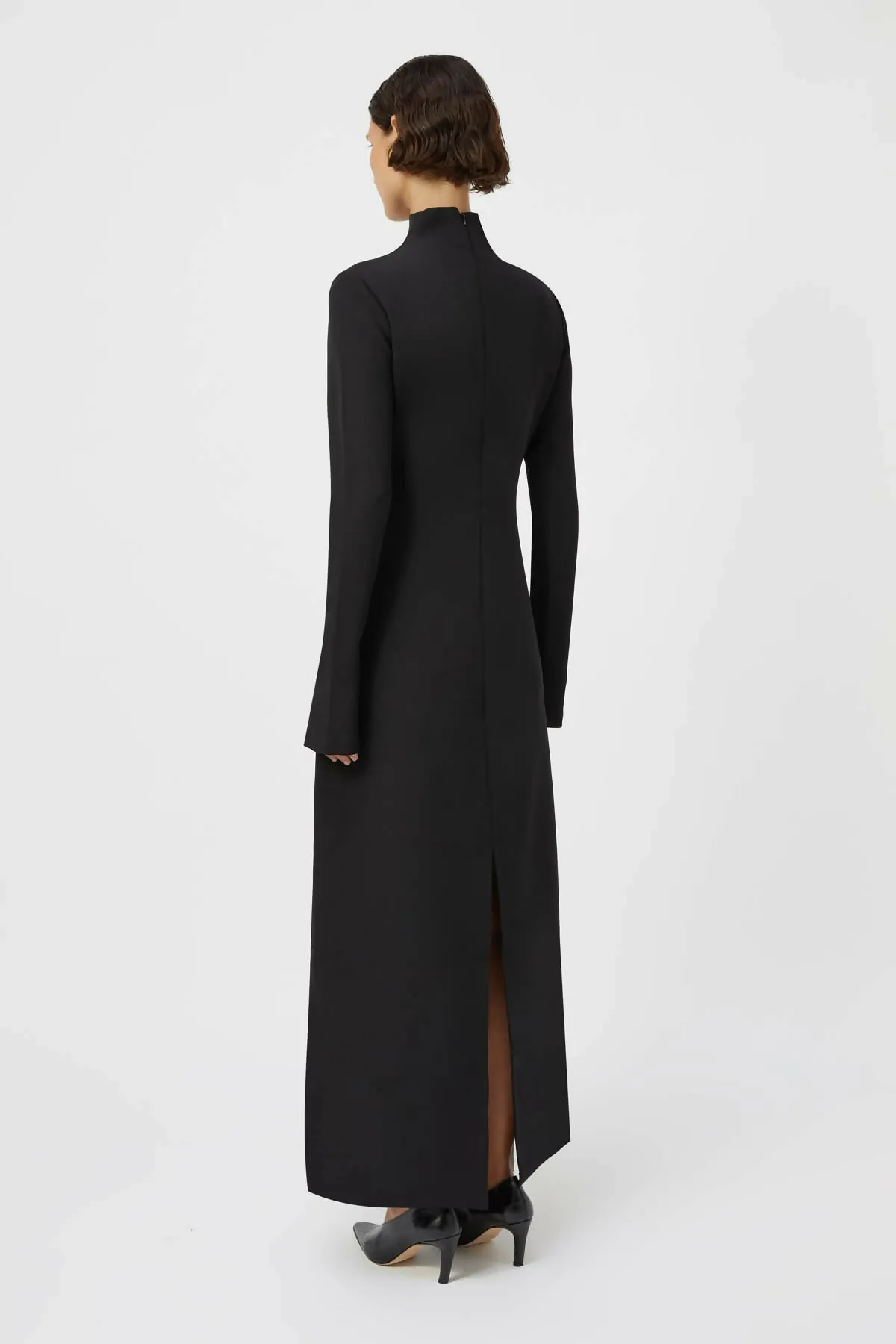 Camilla And Marc The Tenera Cocoon Maxi Dress in Black