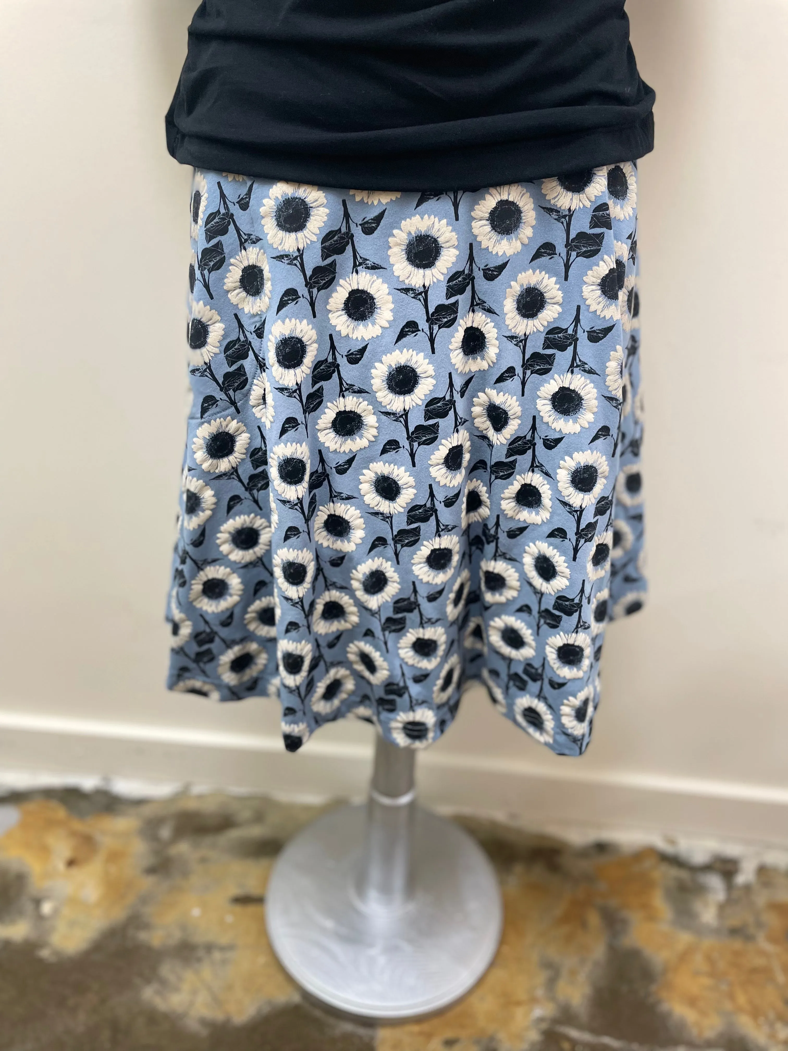 Carnaby Skirt in Girasole Print by Effie's Heart