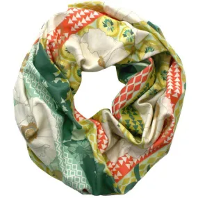 Circle Scarf / Olive Forest Green / Women's