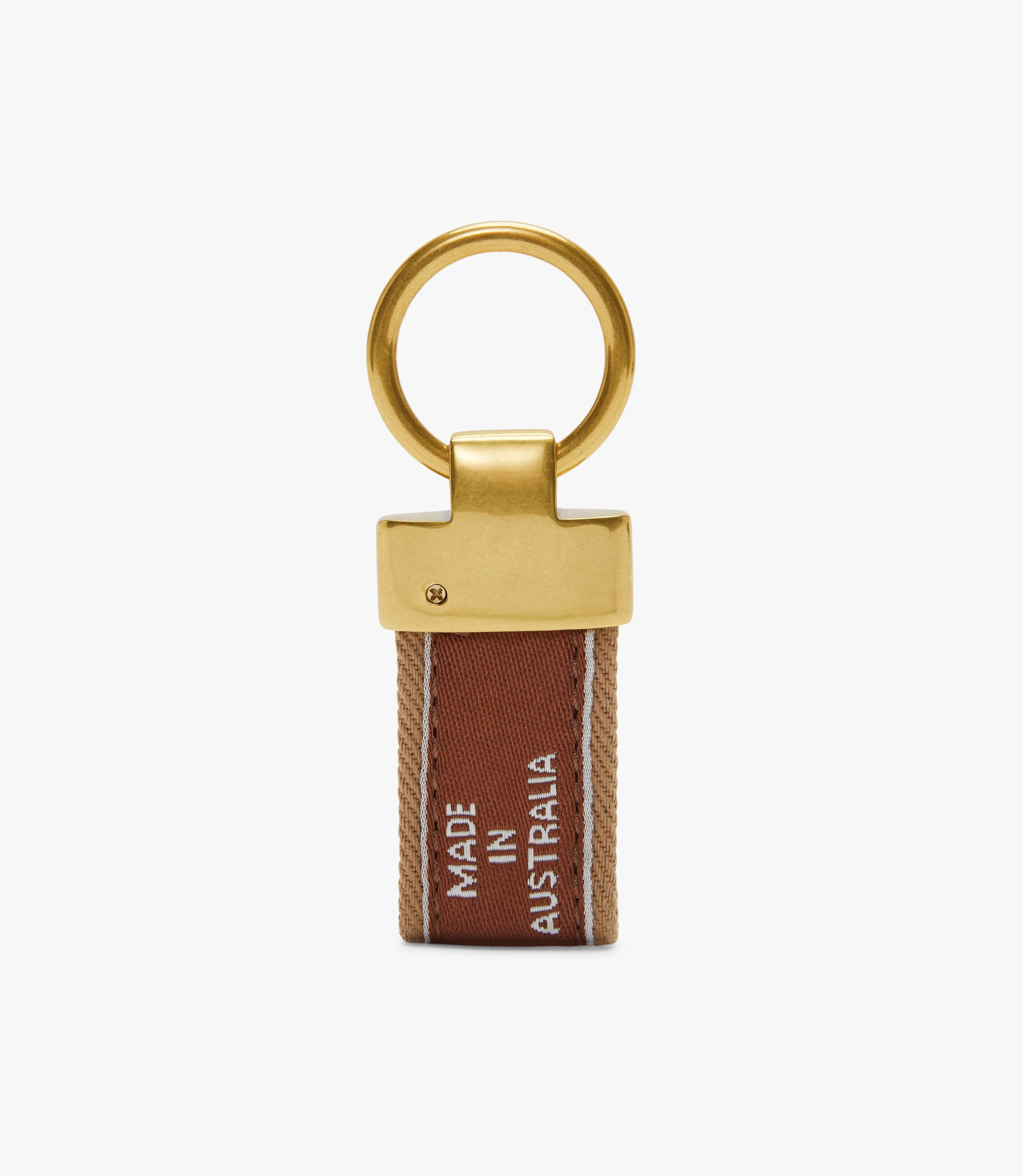 Clarendon Key Fob - Chestnut