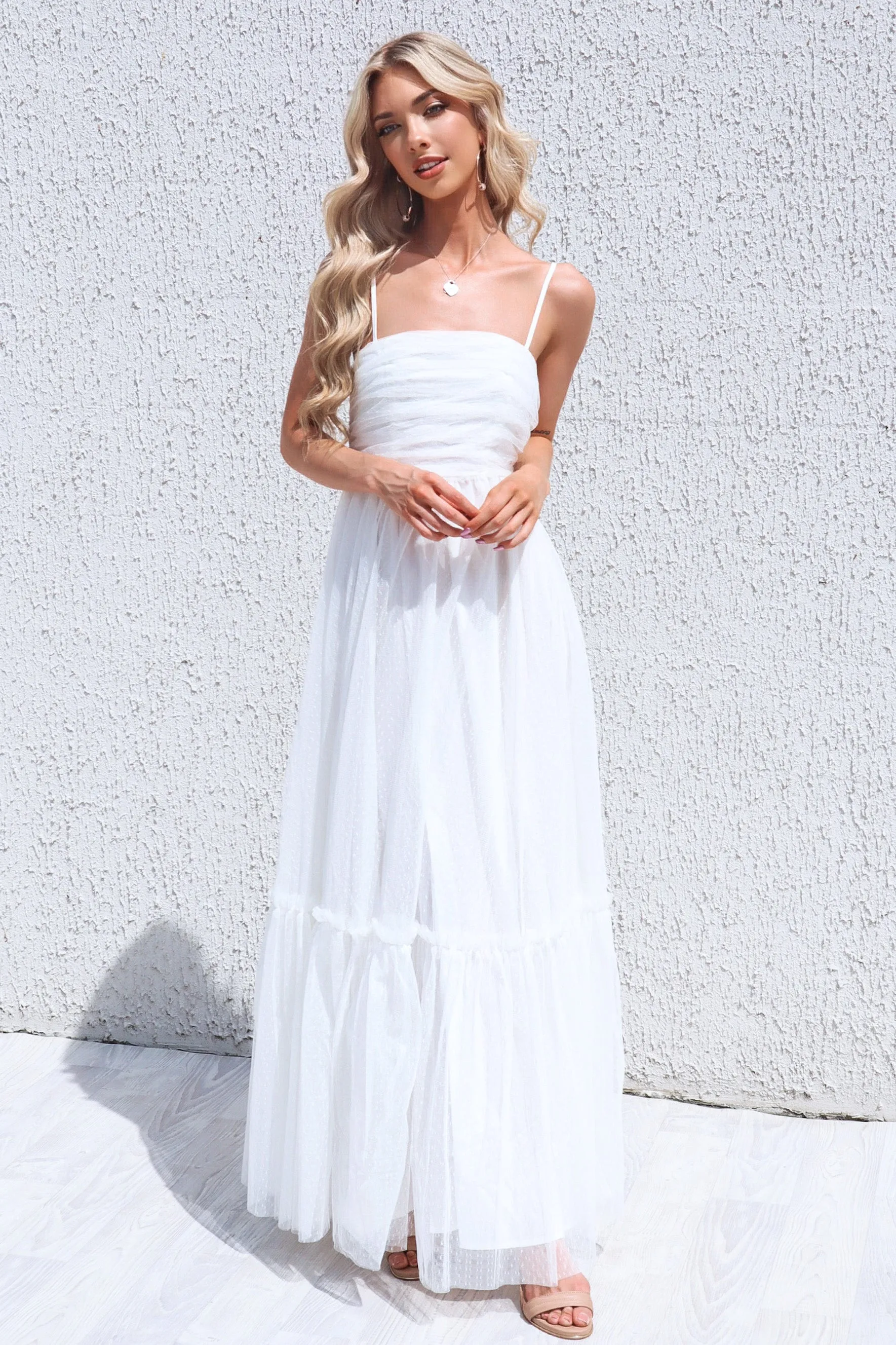 Cleo Tulle Maxi Dress