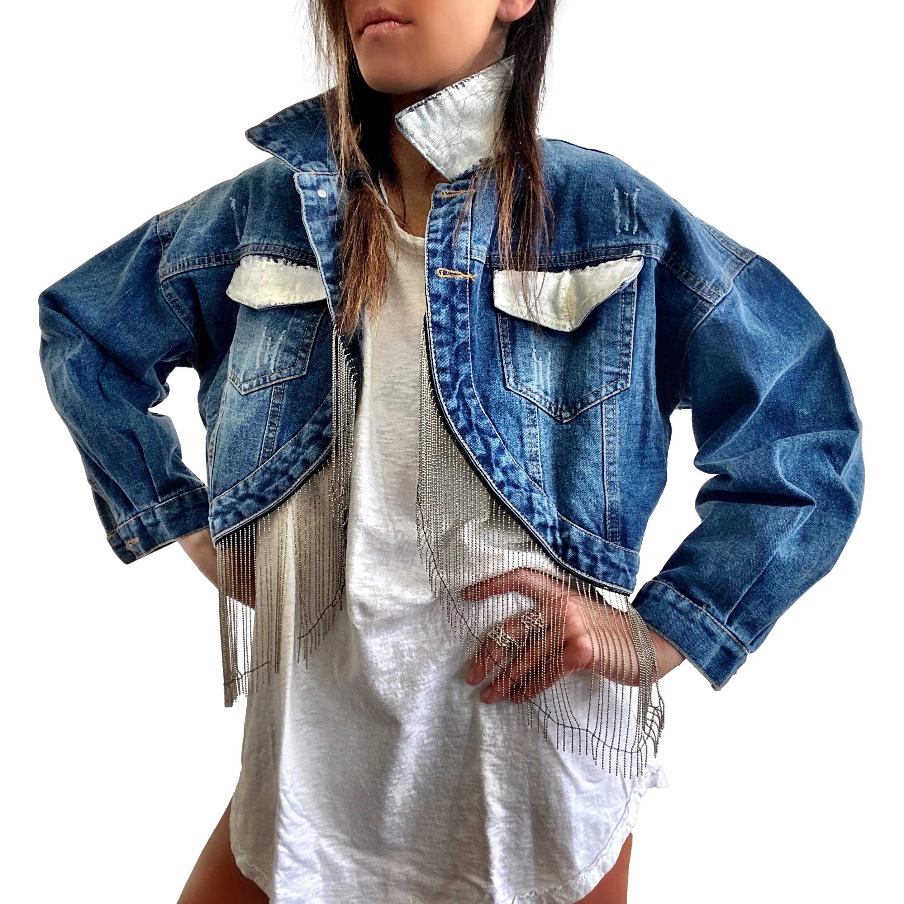 'COME TOGETHER' DENIM JACKET