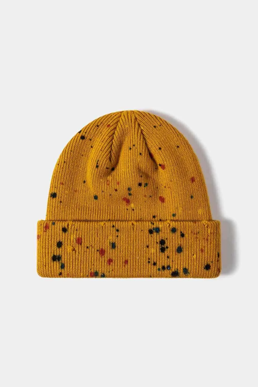 Confetti Rib-Knit Beanie - Stylish & Cozy Winter Hat