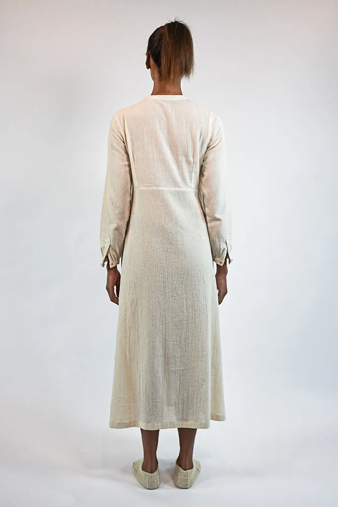 CREAM METIS DRESS