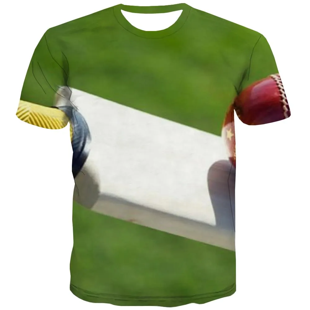 Cricket T shirts Men Movement Tshirts Novelty Lawn Tshirt Anime Game Tshirts Cool