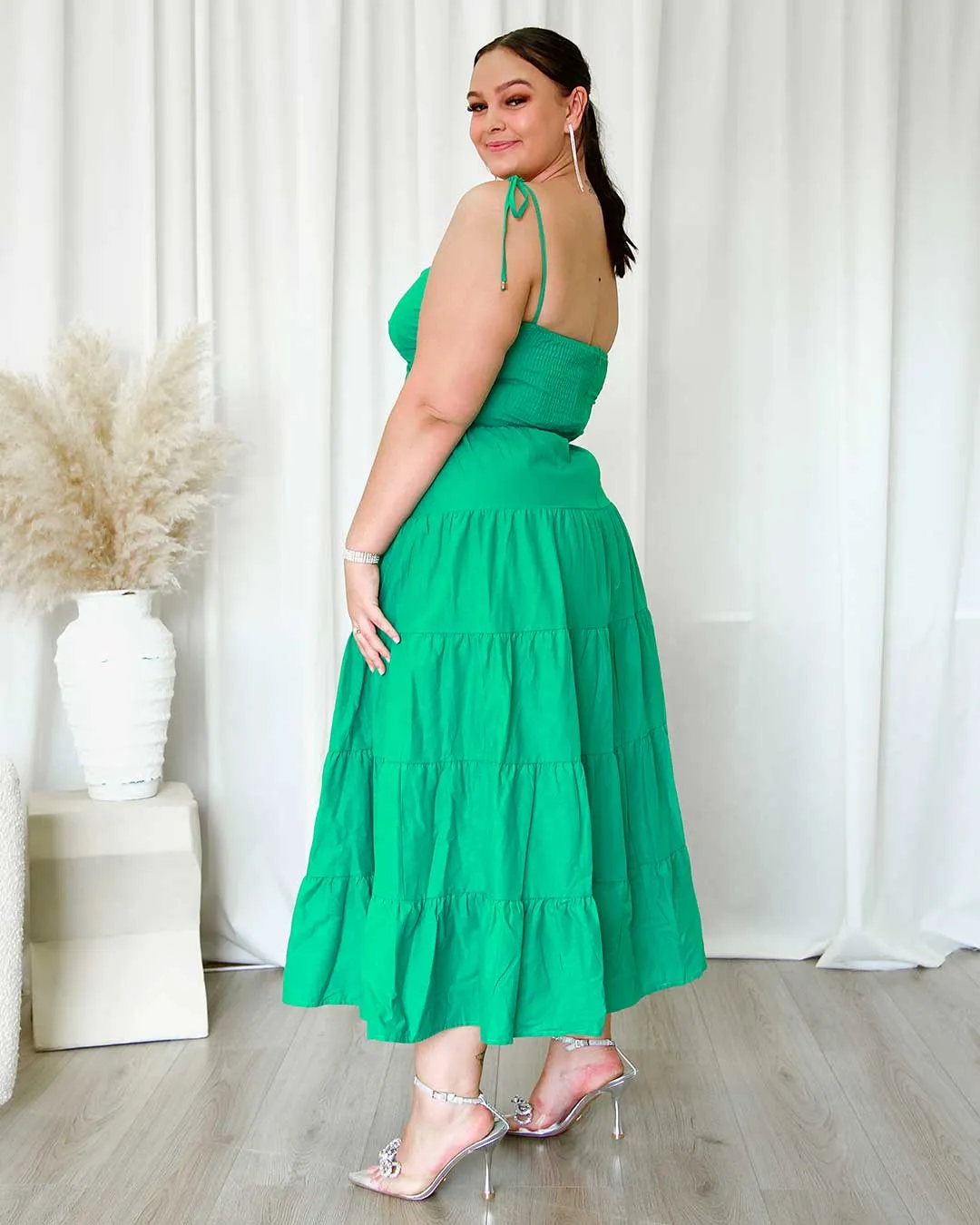 Dominique Maxi Dress - Green