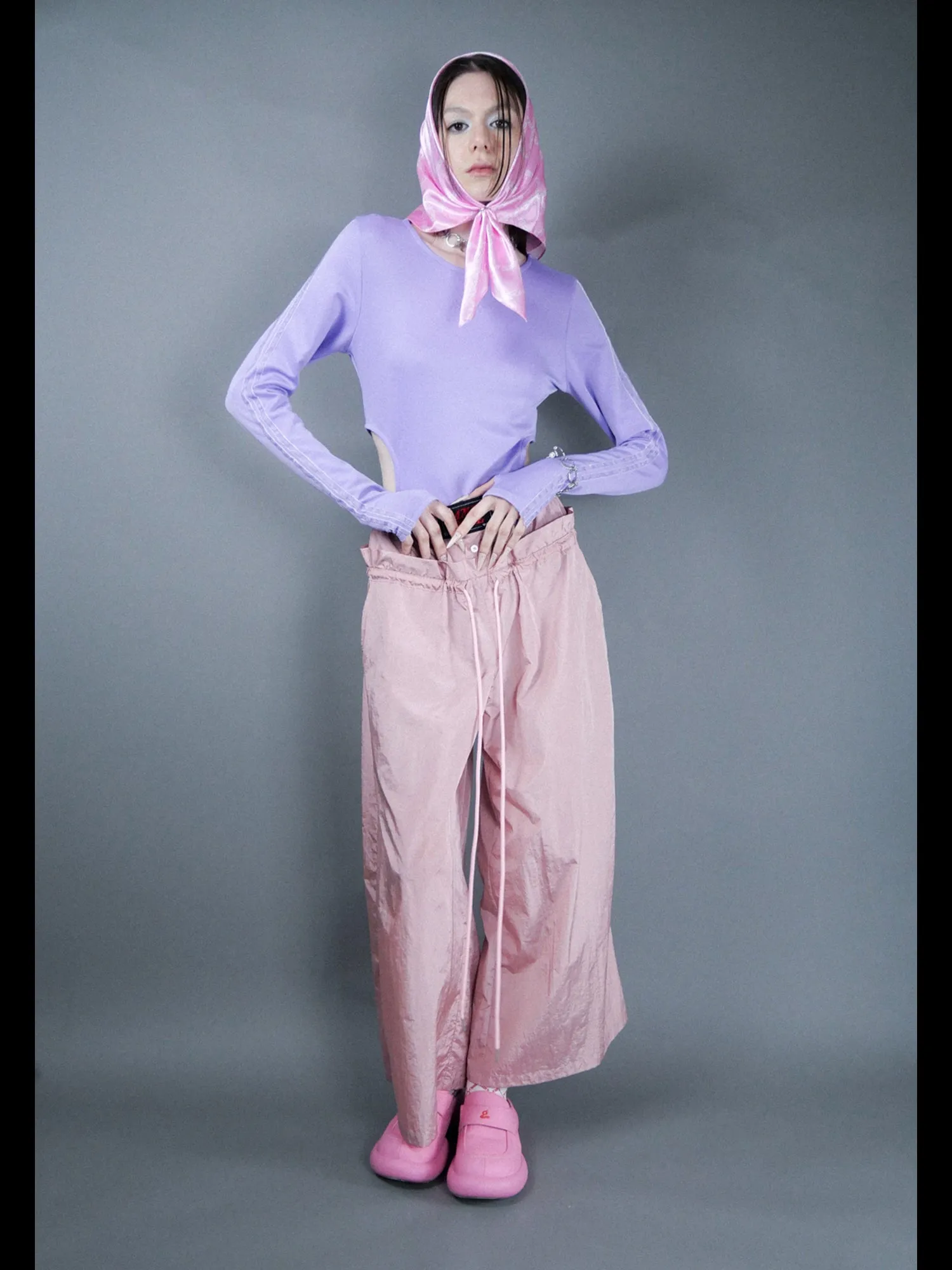 Double Layer Nylon Trousers