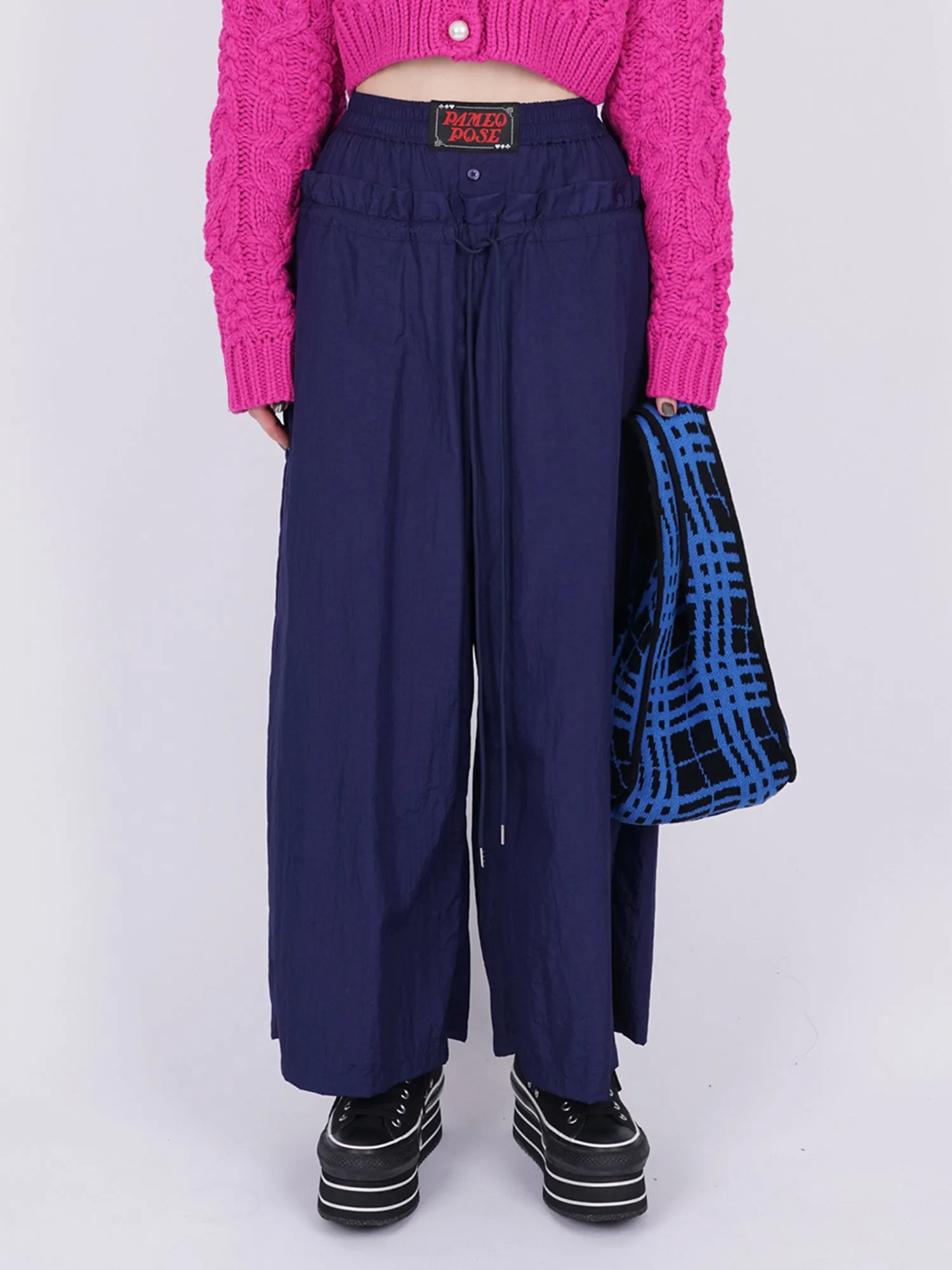 Double Layer Nylon Trousers