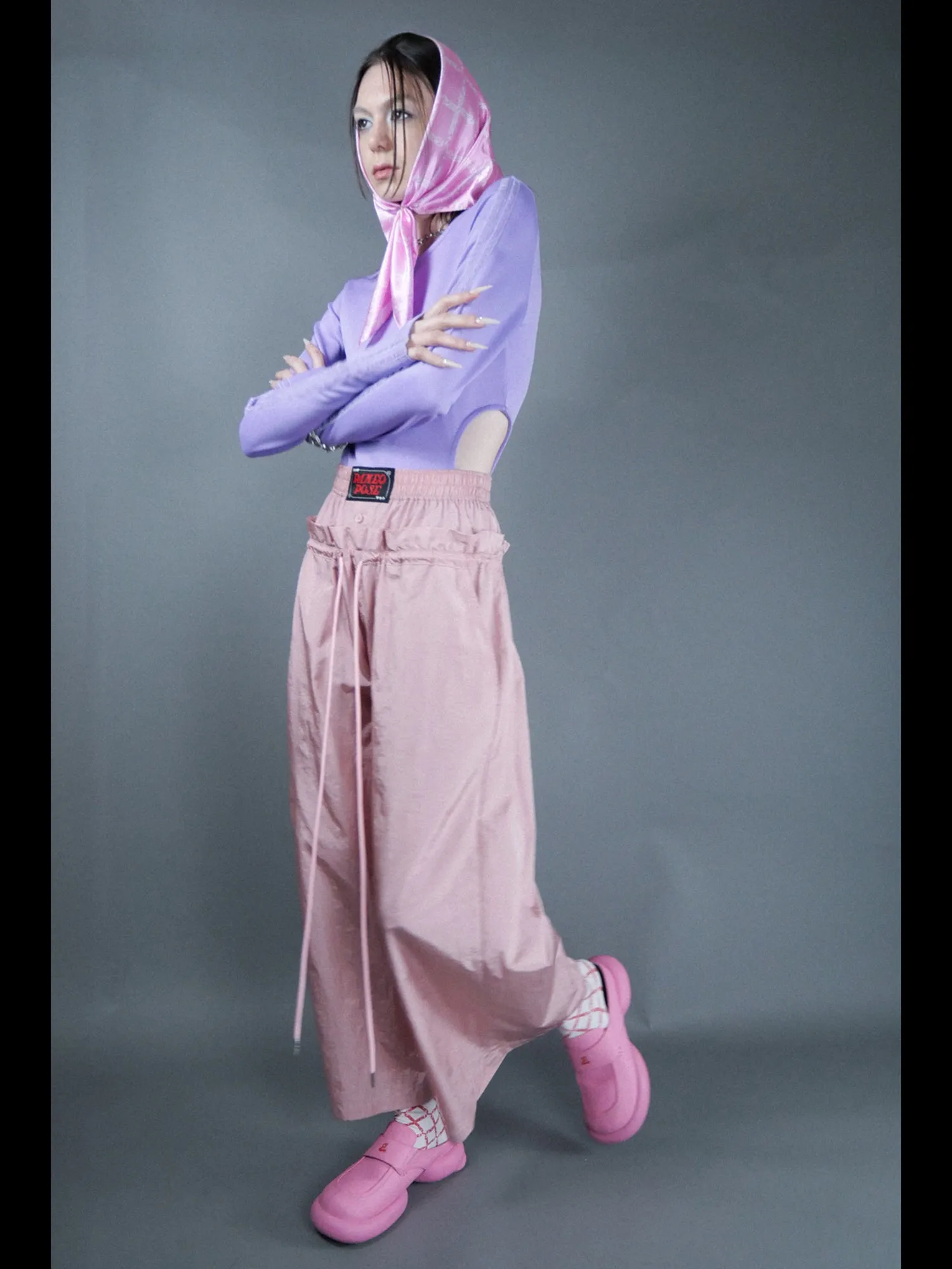 Double Layer Nylon Trousers