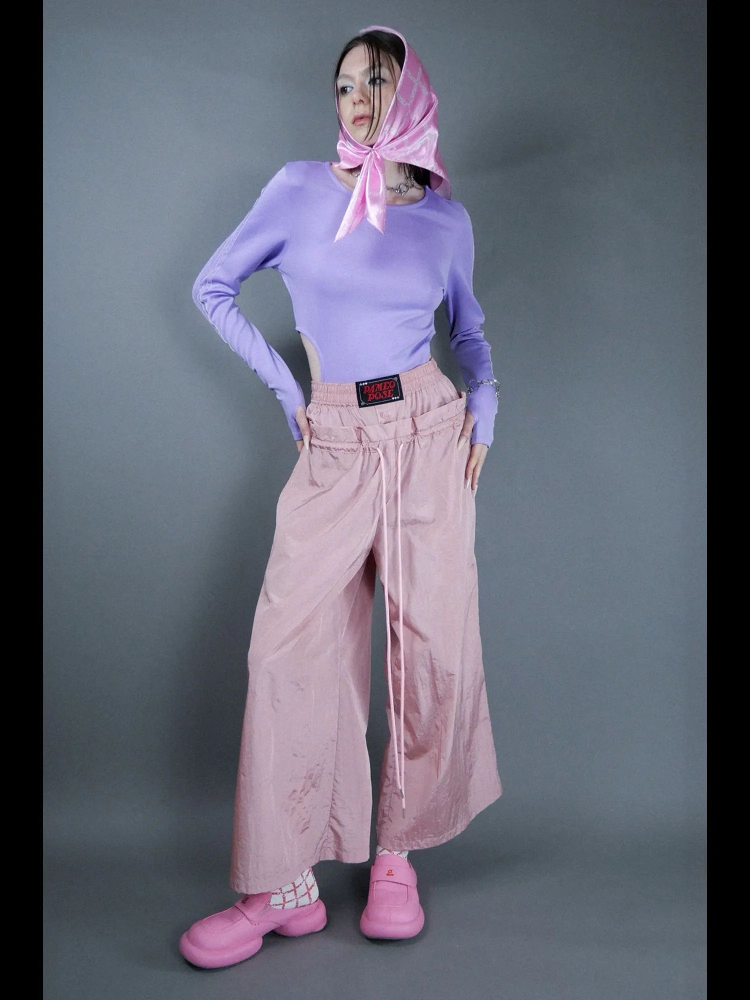 Double Layer Nylon Trousers