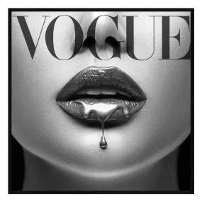 Dripping Vogue Fashion Wall Art