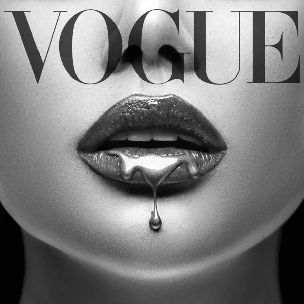 Dripping Vogue Fashion Wall Art