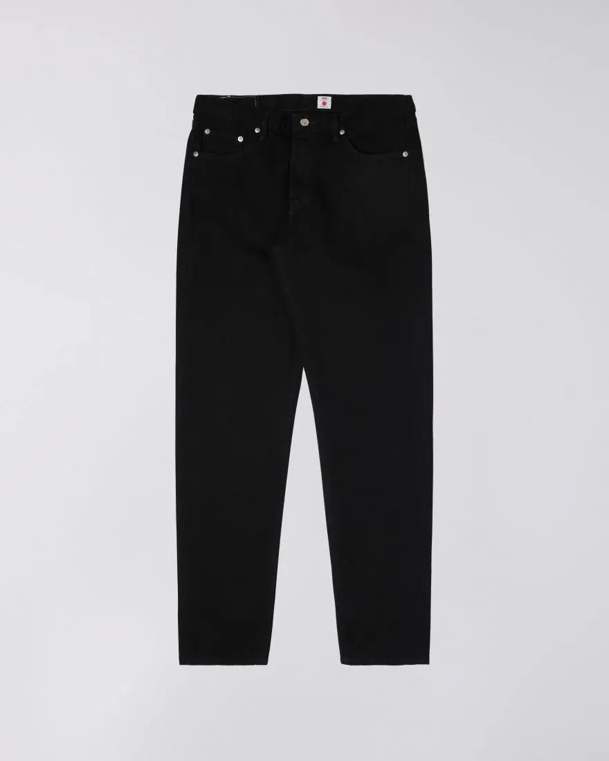 Edwin Made In Japan Regular Tapered Mens Jeans - 13oz Kaihara Right Hand Denim / Black Unwashed