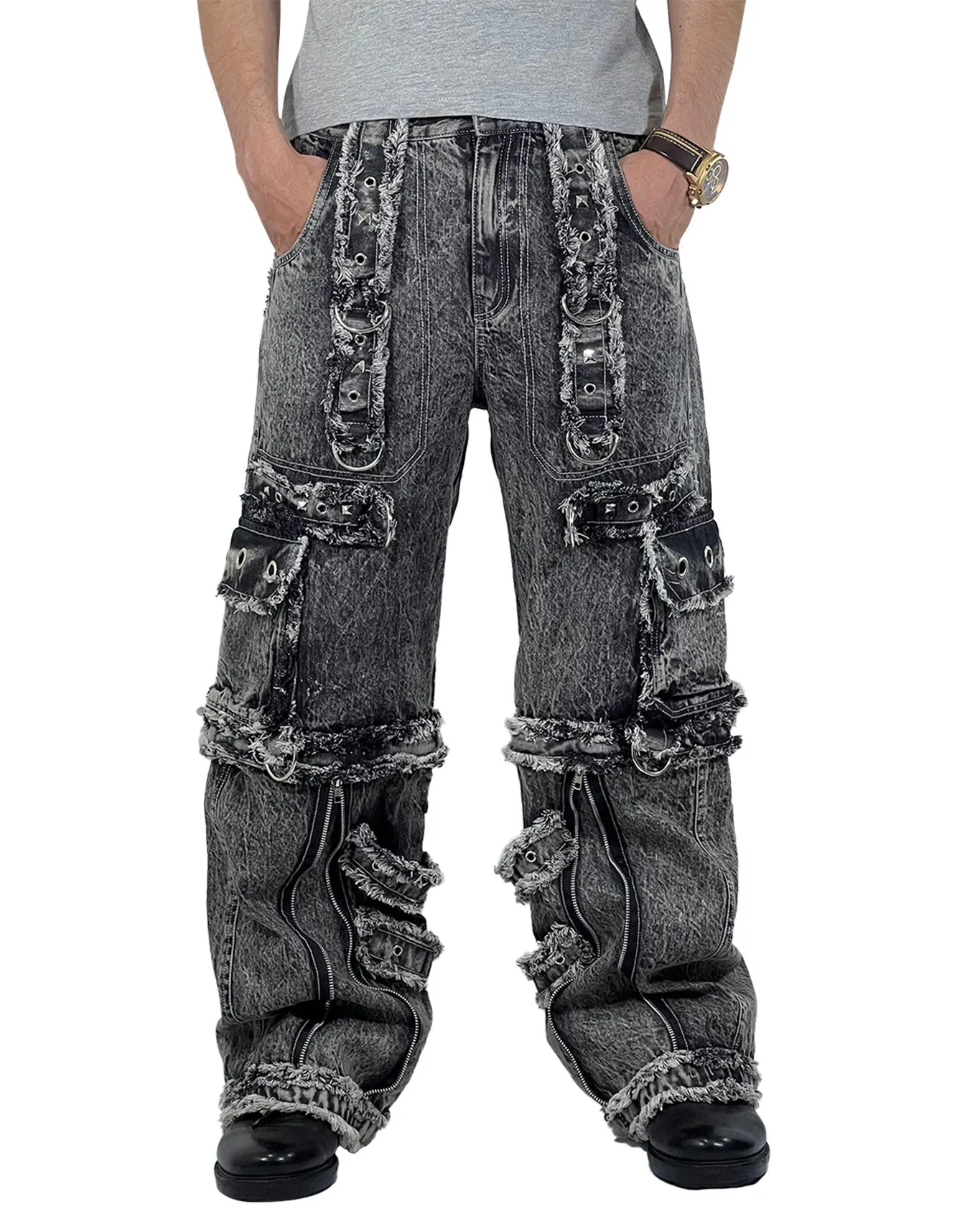 Eerie Echo Baggy Gothic Pant