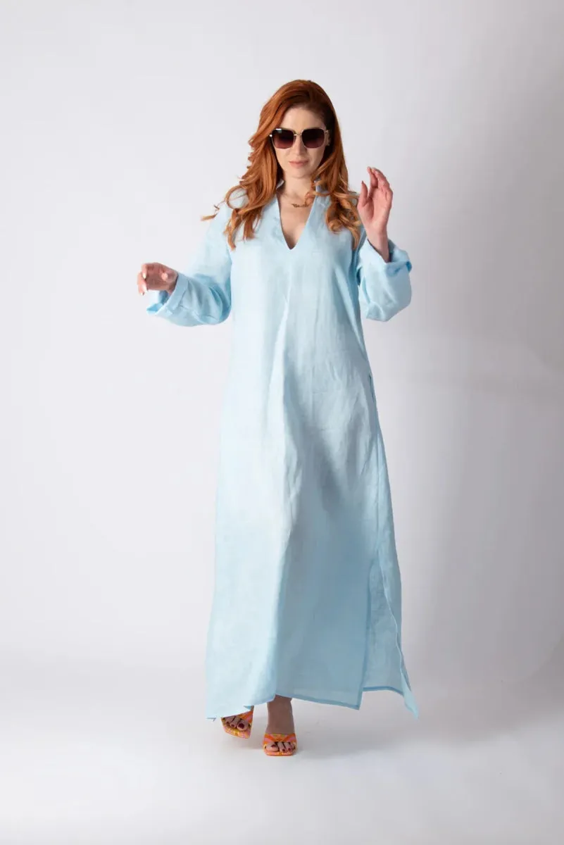 ENAS LONG LINEN DRESS