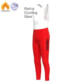 FAEMA Fleece Retro Cycling Pants