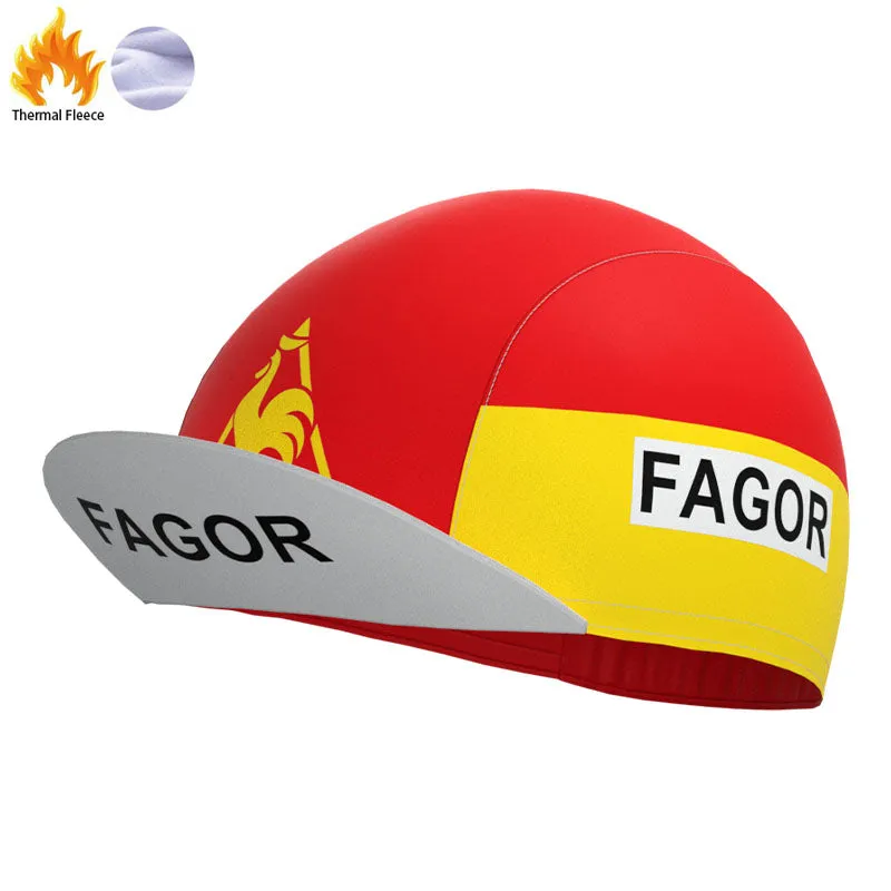 Fagor Red Fleece Retro Cycling Kits