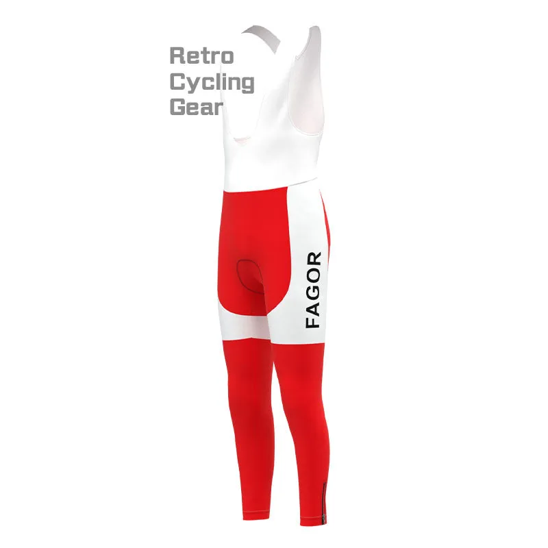 Fagor Red Fleece Retro Cycling Kits