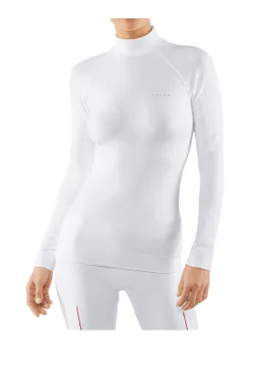 Falke Turtle Neck White Ski Base Layer