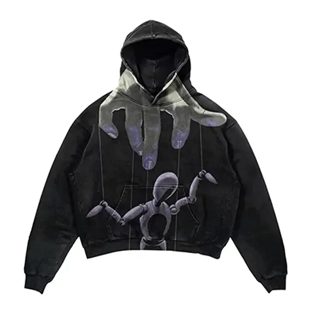 Fashion Casual Oversized Hoodies Jacket