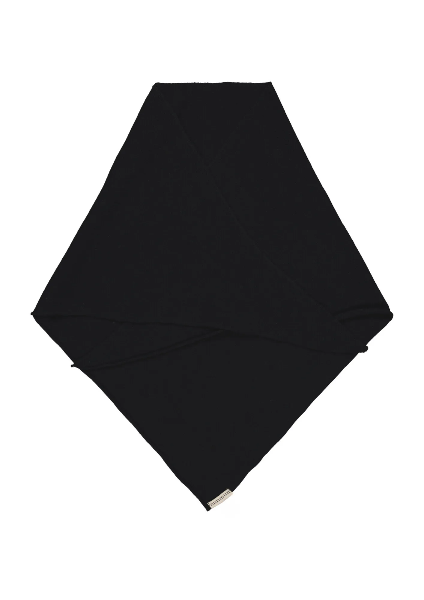 Finnö Triangle Scarf Raven Black