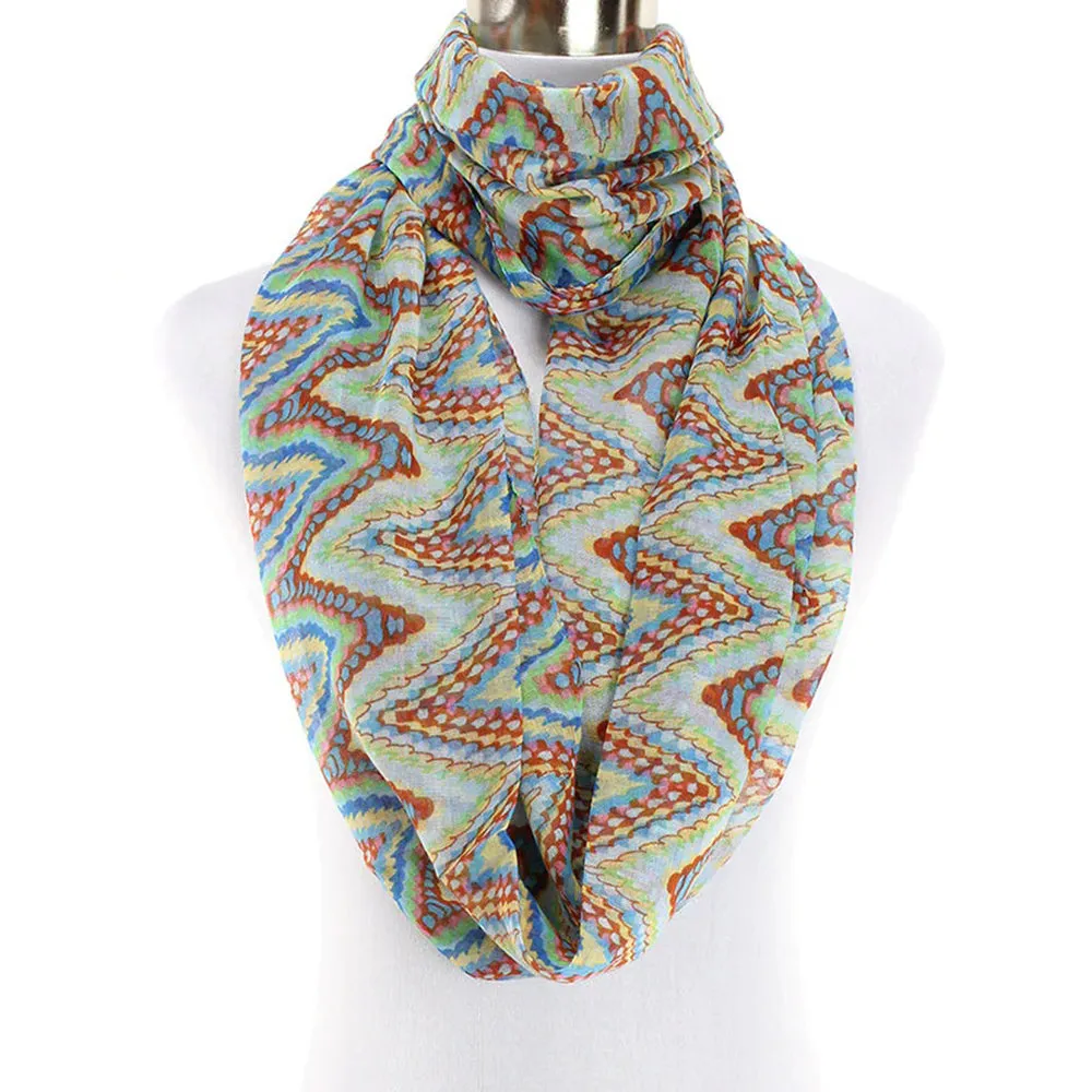 Flashly Ridge Infinity Scarf