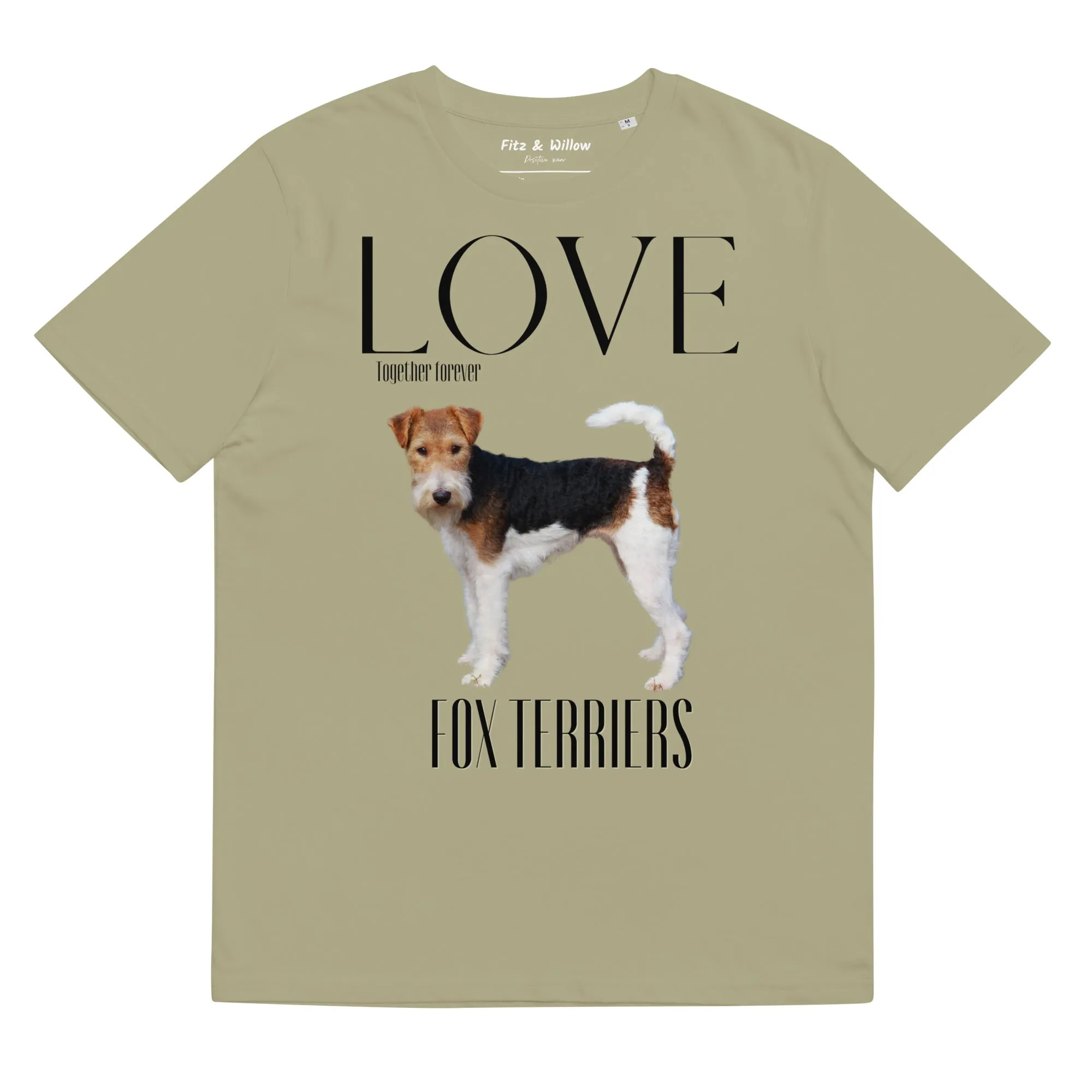 Fox Terrier lovers organic cotton t-shirt