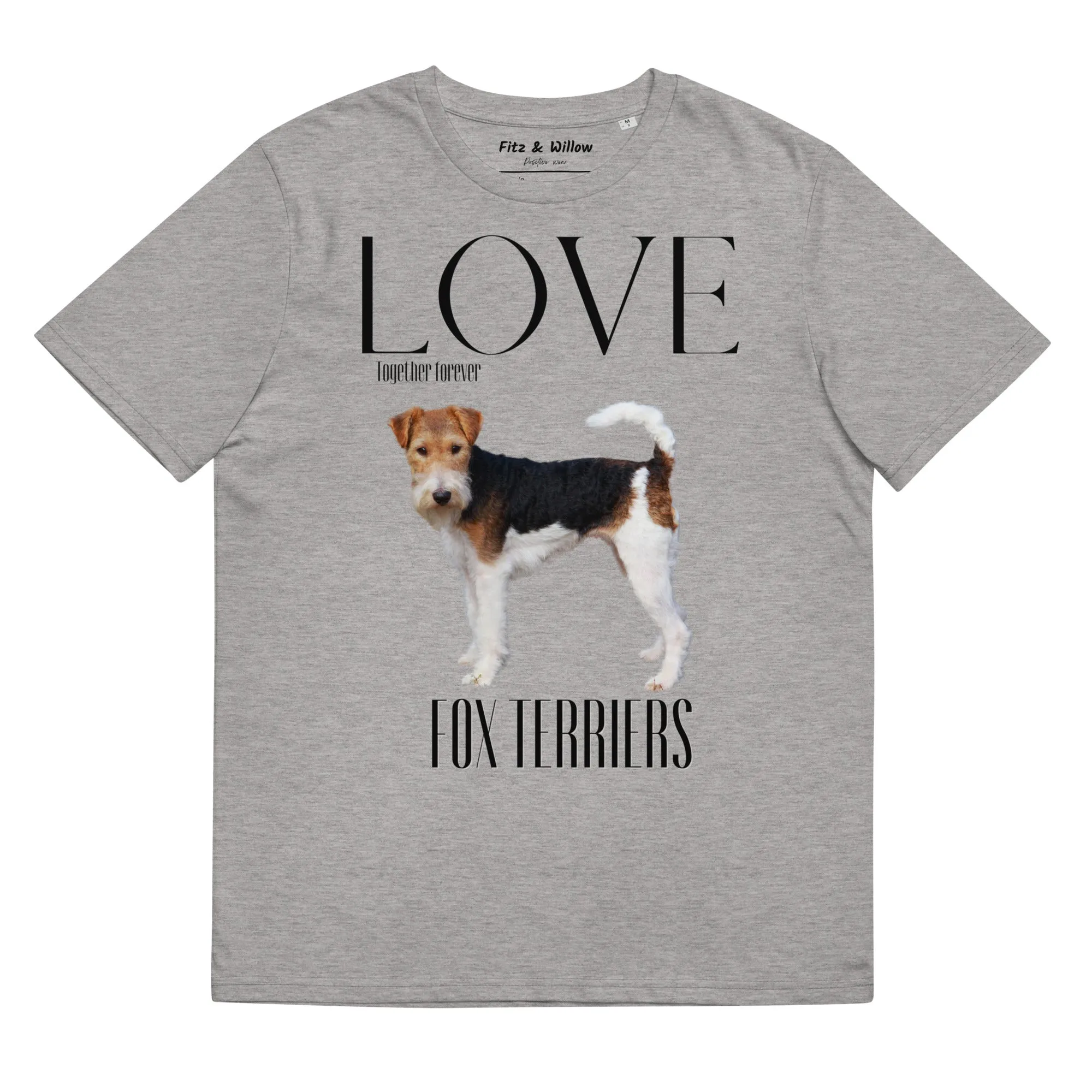 Fox Terrier lovers organic cotton t-shirt