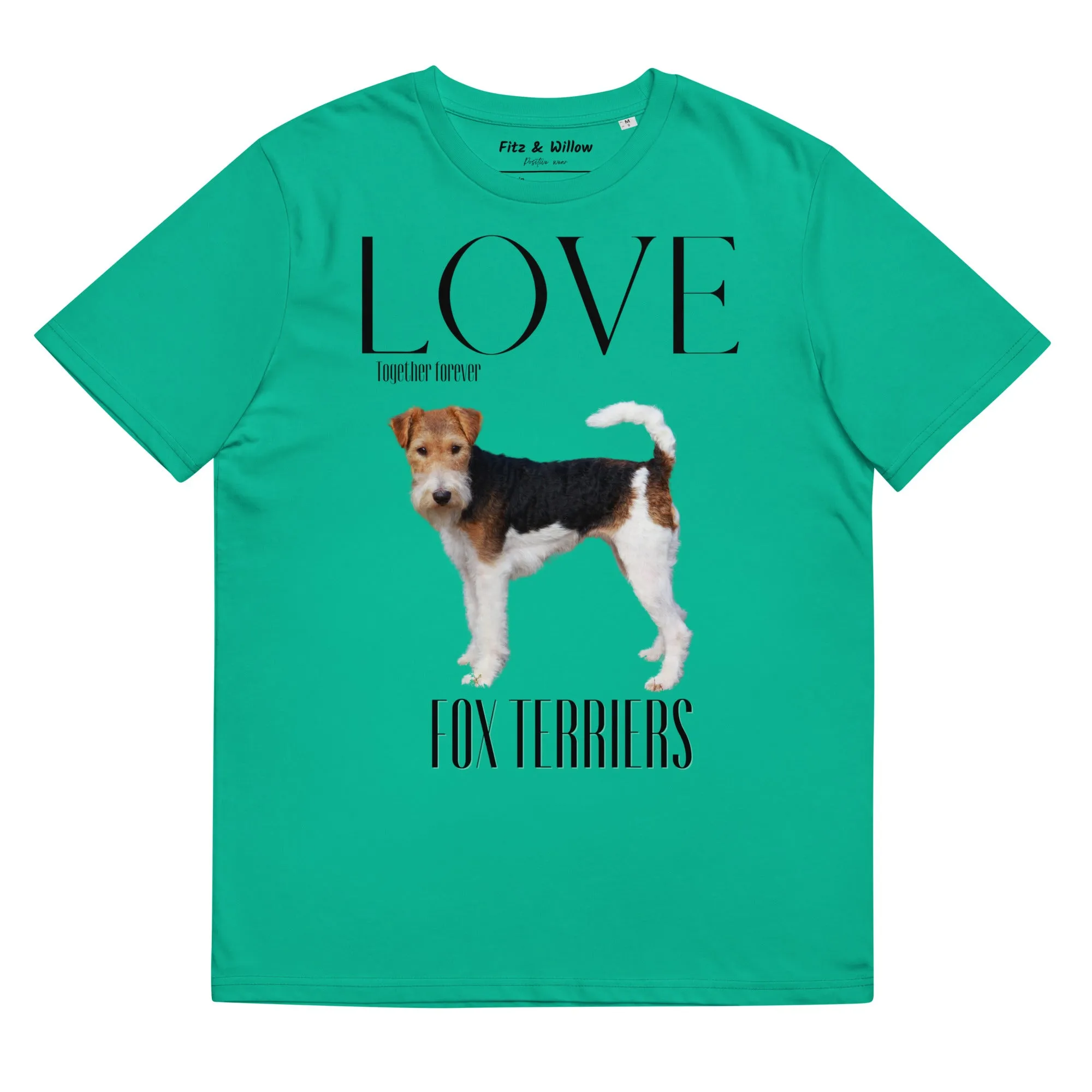 Fox Terrier lovers organic cotton t-shirt