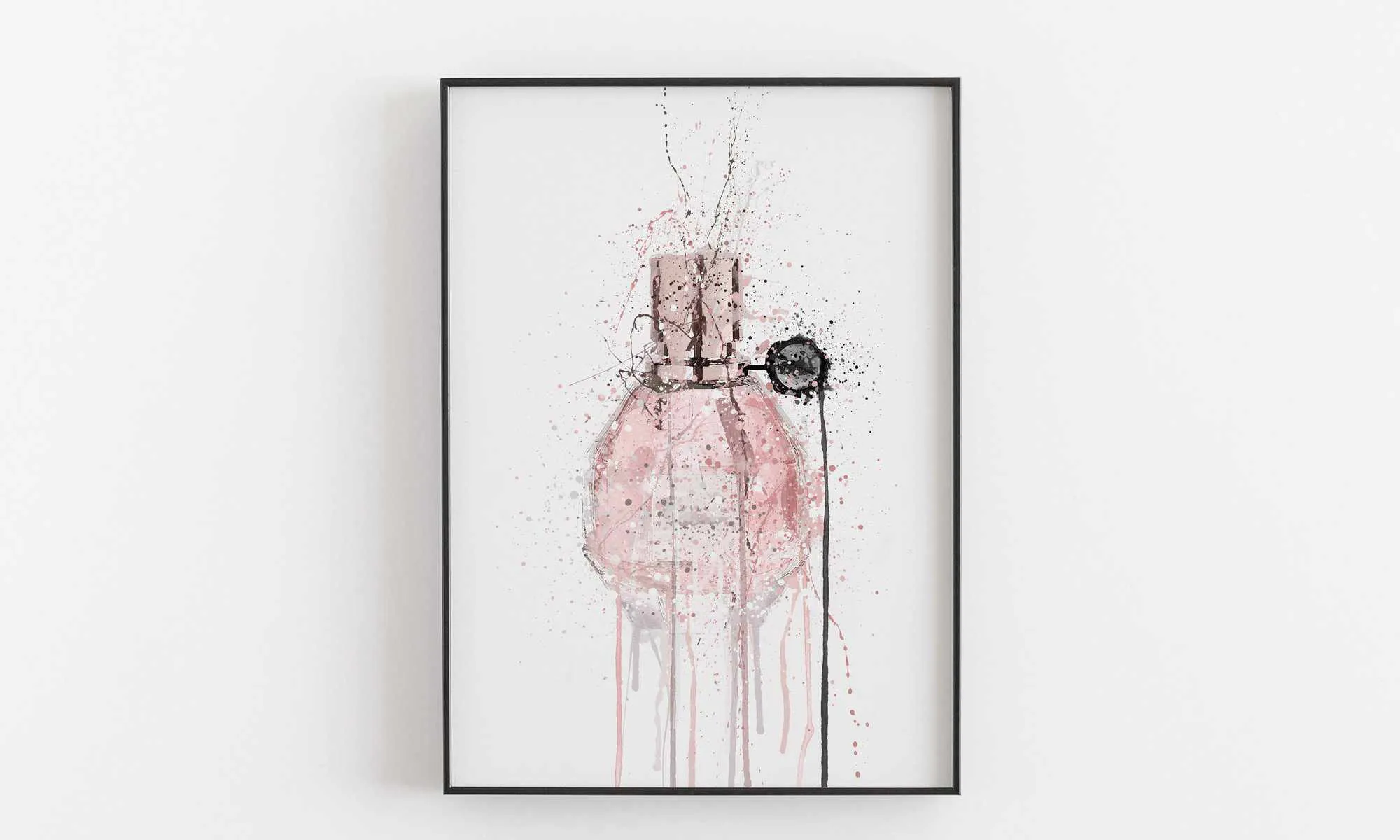 Fragrance Bottle Wall Art Print 'Candy'