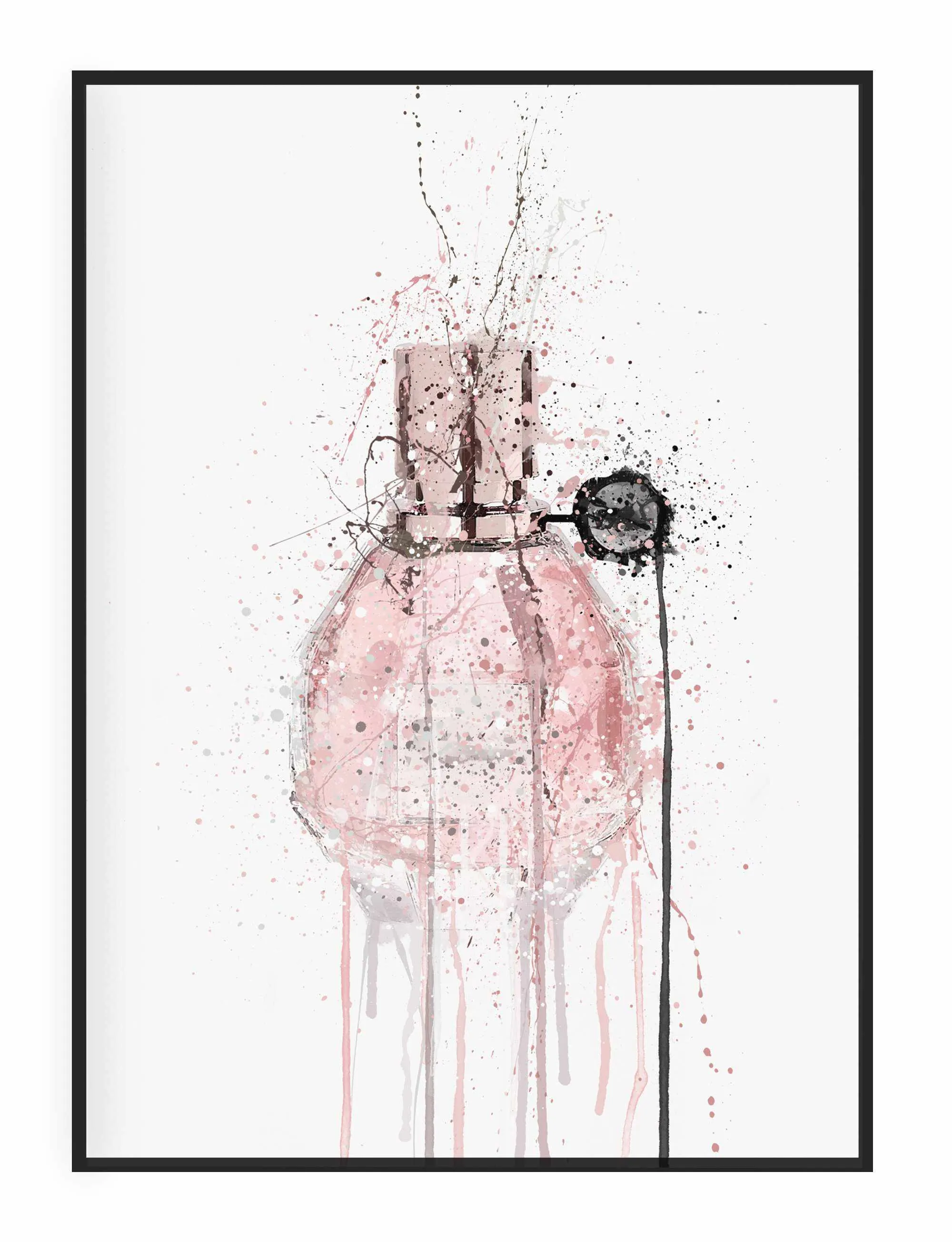 Fragrance Bottle Wall Art Print 'Candy'